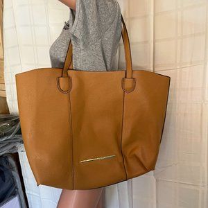 Steve Madden Camel Large Tote Satchel Bag